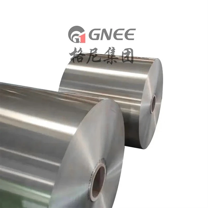 8011 Large Roll Of Aluminum Foil Silver Color